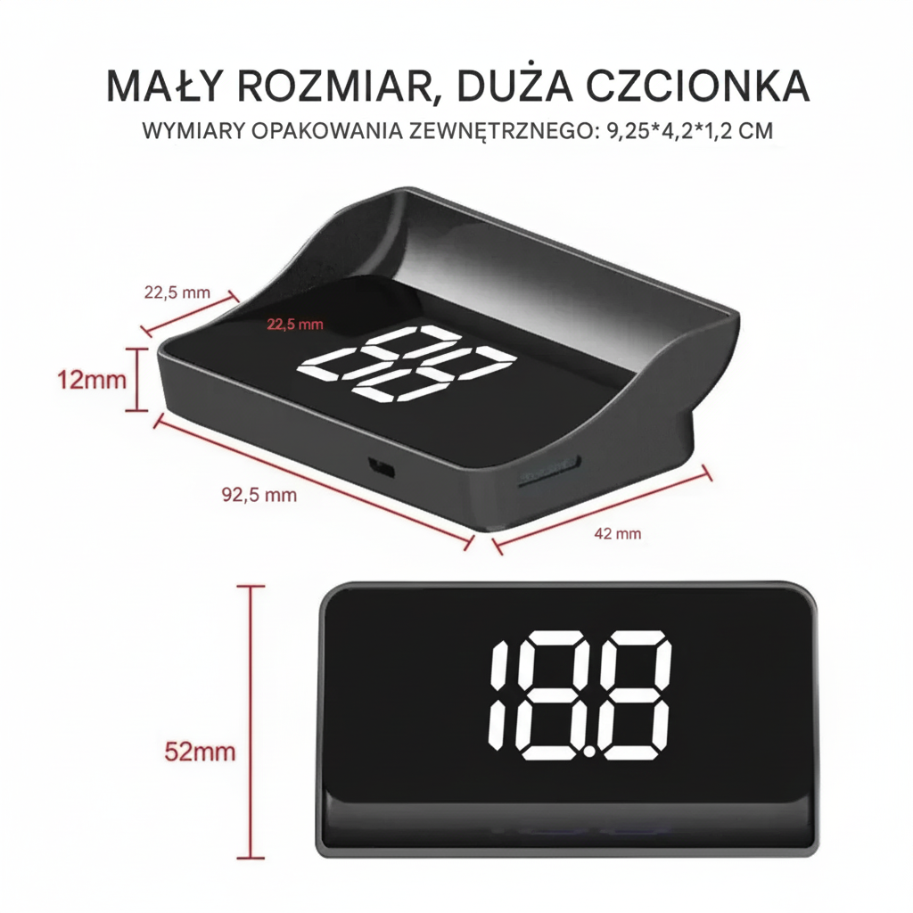 SpeedyGo-Cyfrowy prędkościomierz